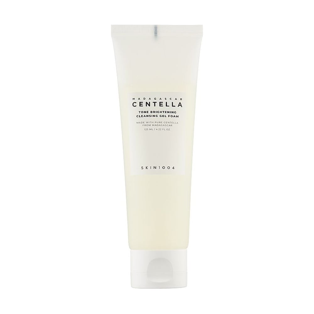 Очищувальна гель-пінка для вирівнювання тону обличчя Skin1004 Madagascar Centella Tone Brightening Cleansing Gel Foam, 125 мл