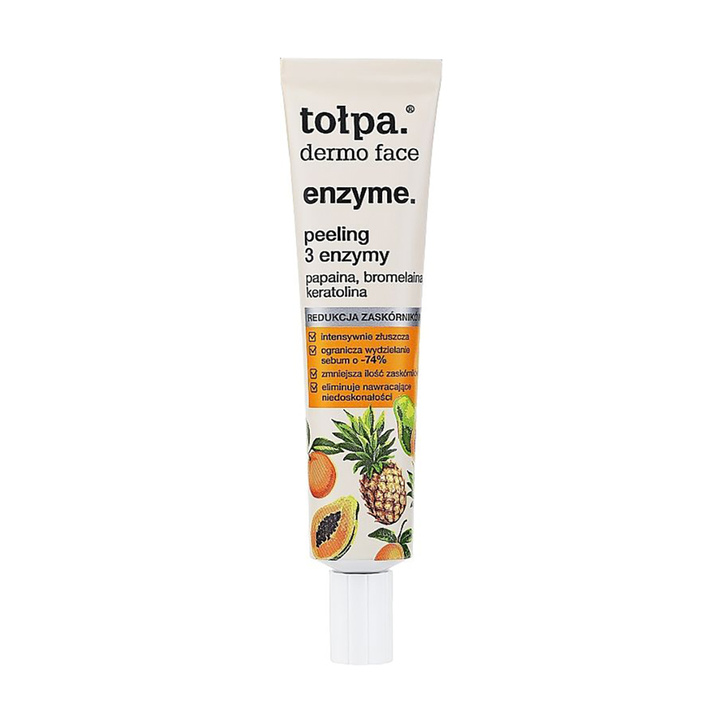 Очищувальна маска-пілінг для обличчя Tolpa Dermo Face Enzyme., 40 мл
